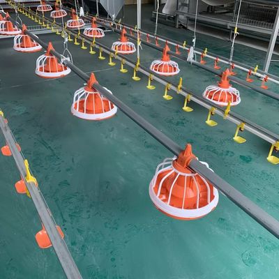 Dia.25mm automatische pluimveevoeder voor vleeskuikens 10 jaar levensduur