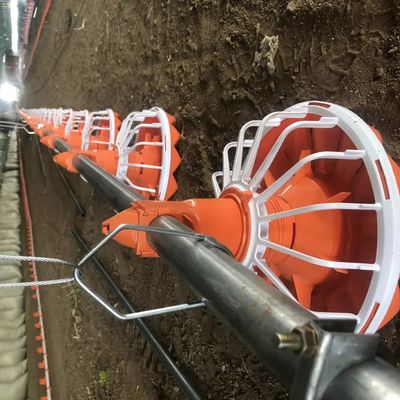 Automatische vleeskuikens Pluimveehouderijapparatuur 14 roosters 16 roosters
