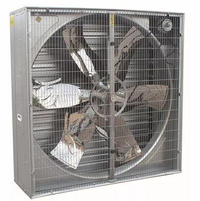 380 Voltage Farm Uitlaatventilator 70dB Adopteer Heet Gegalvaniseerd Staal