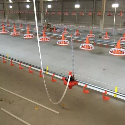 Vleeskuiken Pluimveehouderij Machine Gegalvaniseerd stalen panvoersysteem Dia45mm