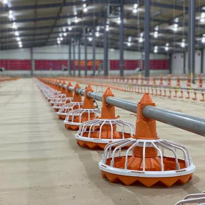 Dia 45 mm pluimveehouderij apparatuur toevoerleiding gegalvaniseerd staal voor vleeskuikens producten