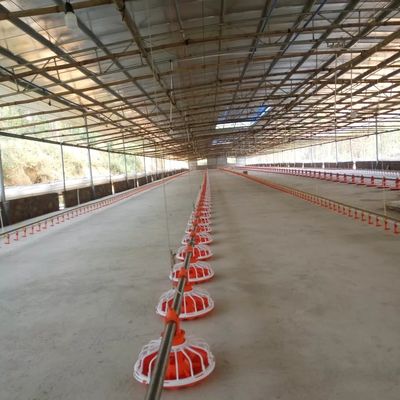 14 Grid 16 Grid Poultry Farm Equipment Voerlijn voor kip