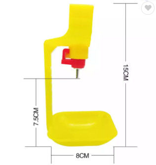 Waterdicht Chicken Nipple Drinker-systeem Volledig water 360 graden
