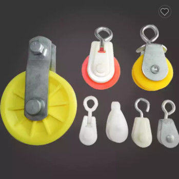Nylon pluimveestallen Accessoires Watervoerlijn Roestvrijstalen katrol