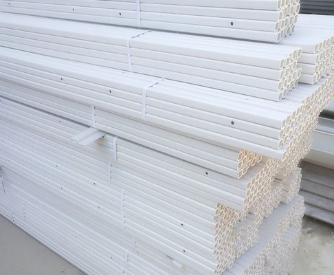25 mm vierkante buis pluimvee drinklijn kunststof PVC kip waterpijp