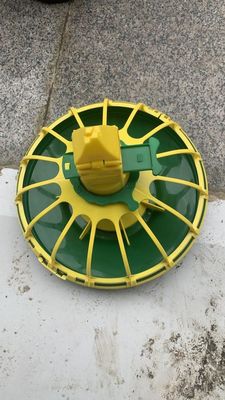 15 rooster Pluimveestal Voerpannen Kip Voerpan voor vleeskuikens