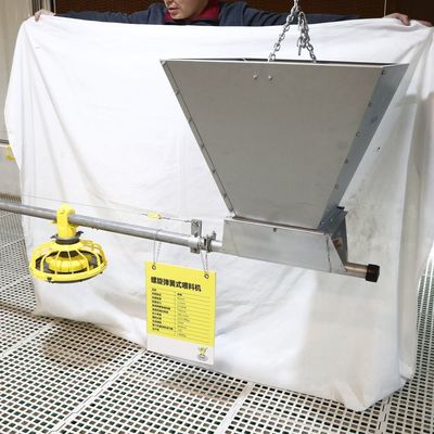 Kunststof pluimveehouderijapparatuur pluimveevoerlijn 1 jaar garantie