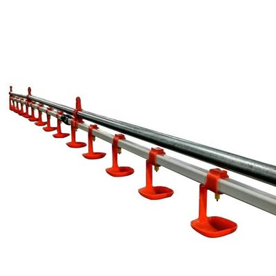 45-65 vleeskuiken Linear Feeder Pluimvee automatisch met invoertrechter