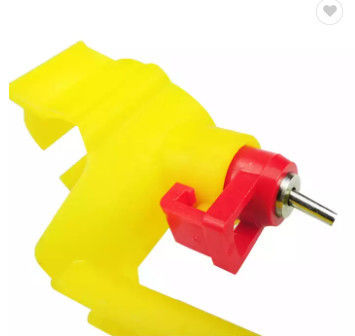 Geel 0,03 KG Chicken Nipple Drinker System 3 Maanden Garantie