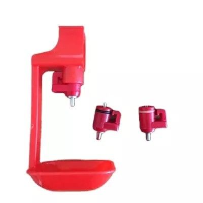 Plastic waternippeldrinker Kipvoerbak voor vogelkwartel