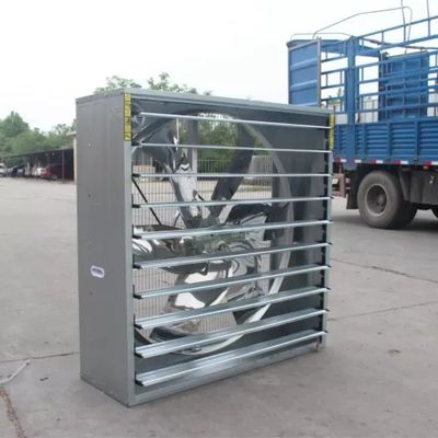 100*100*40 cm Gevogelte Ventilatiesysteem 610r/min Elektrische Stroombron