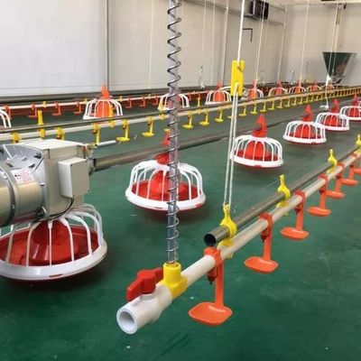 14 Grid 16 Grid vleeskuikenvoersysteem Kunststof en gegalvaniseerd staal